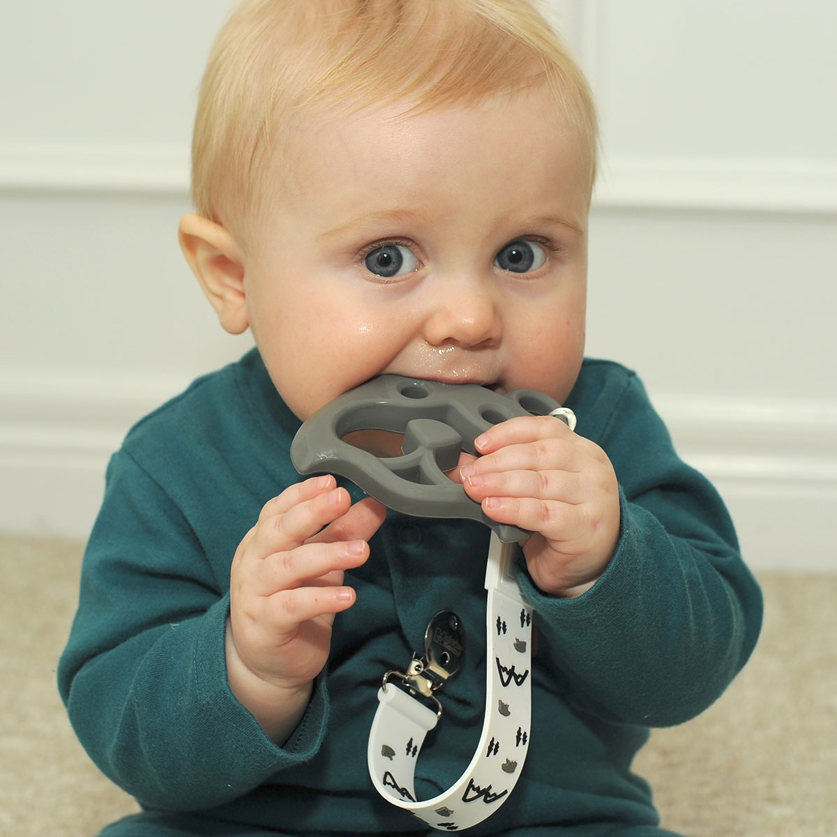 Mitaine de dentition avec bruit de froissement pour bébé MALARKEY