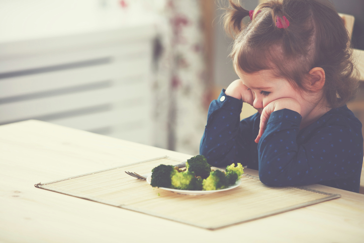 enfants manger légumes