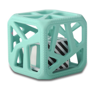 Hochet De Dentition Cube Facile à Agripper – 5 Coloris