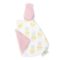 Doudou de dentition avec embout fantaisie en silicone - Ananas