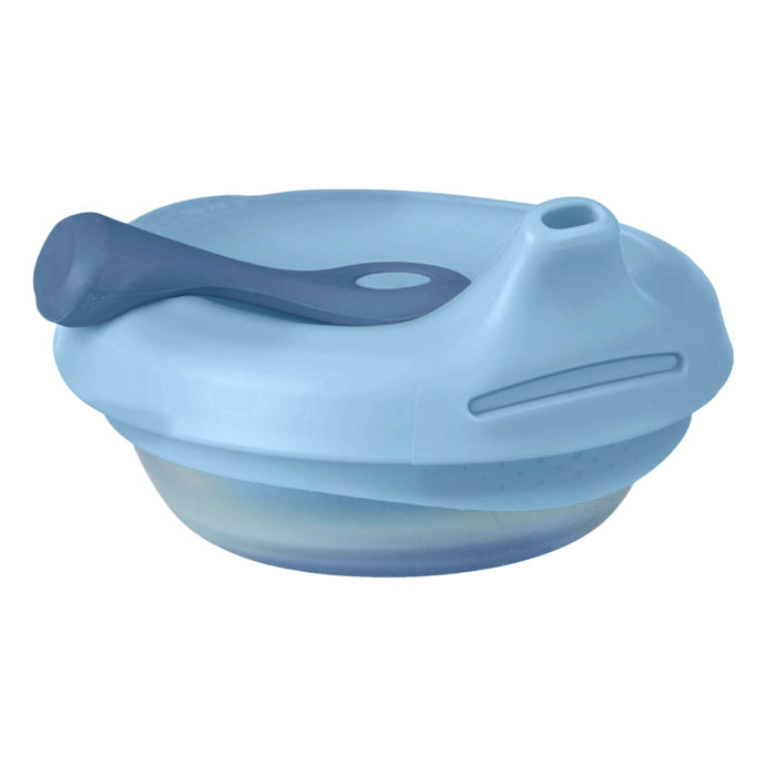 Poche gourde repas bébé rechargeable - Bleu - Bbox