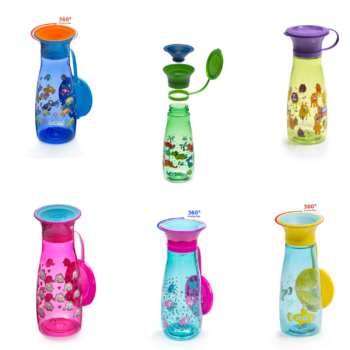 Gourde Enfant 360° (350 Ml) – 6 Coloris