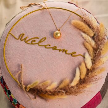 Bola de grossesse avec chaîne – Classique Or Rose