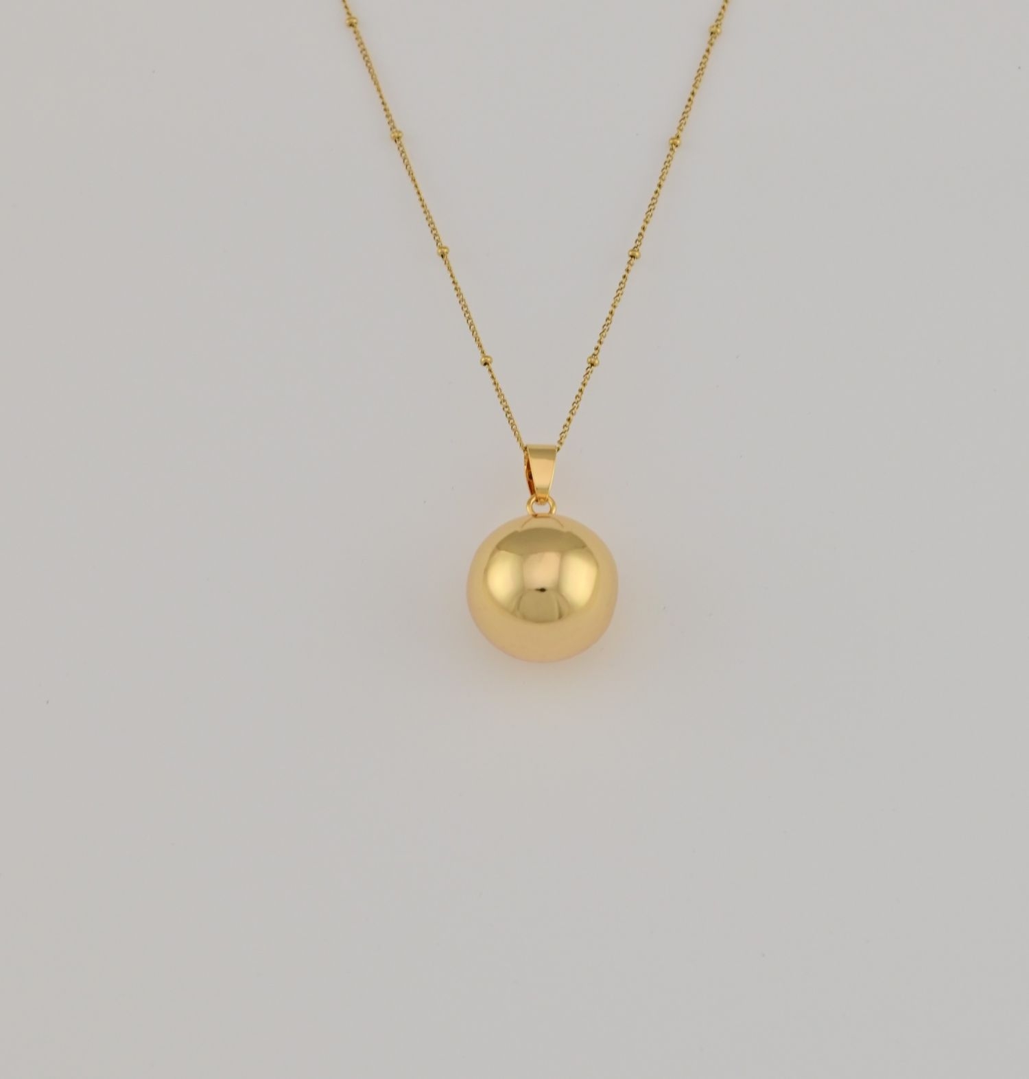 Bola de grossesse avec chaîne - Classique Or