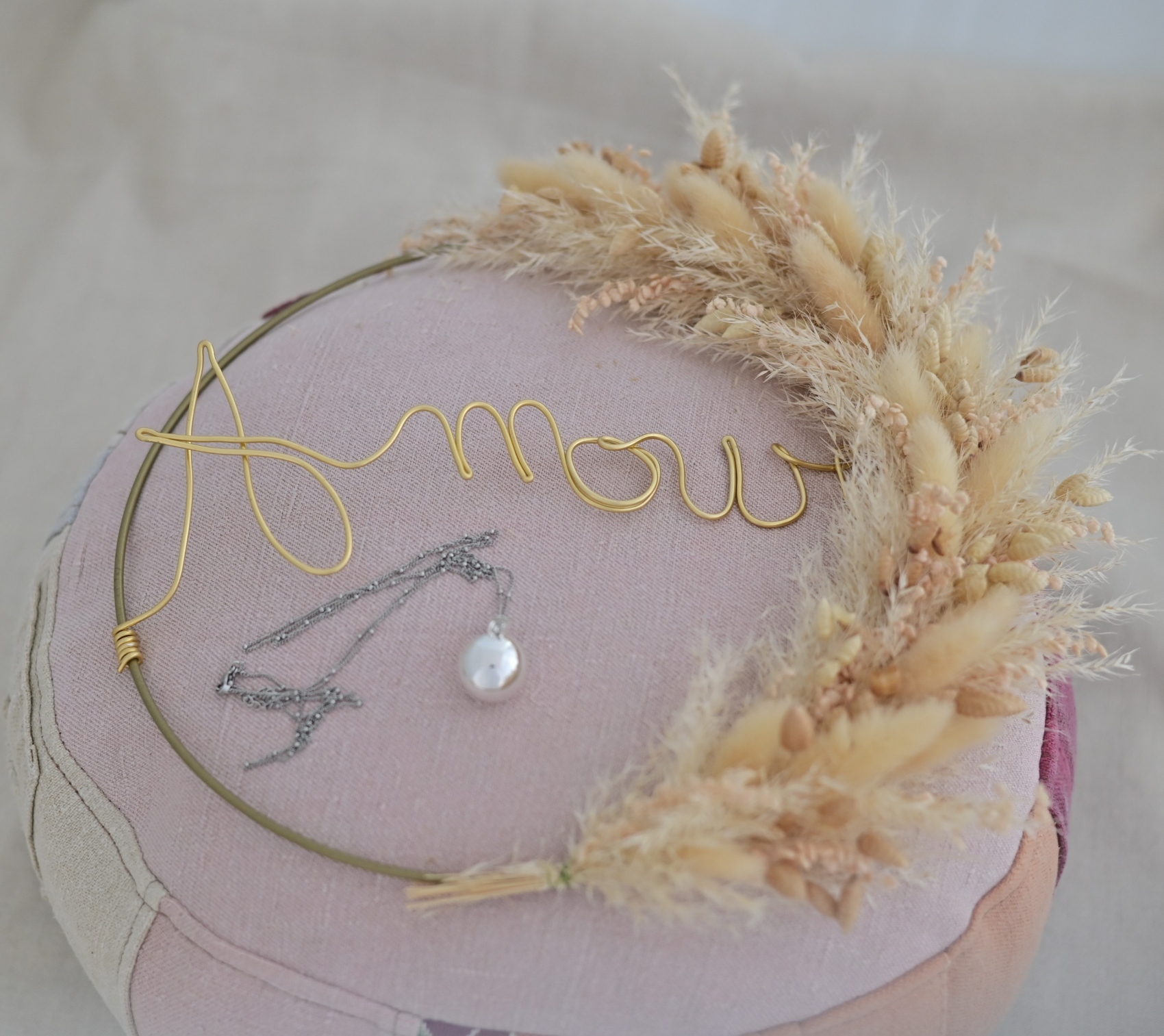 Bola de grossesse avec chaîne - Classique Argent – Image 5